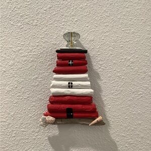 Driftwood Art, Driftwood Lighthouse , Driftwood Coastal Art